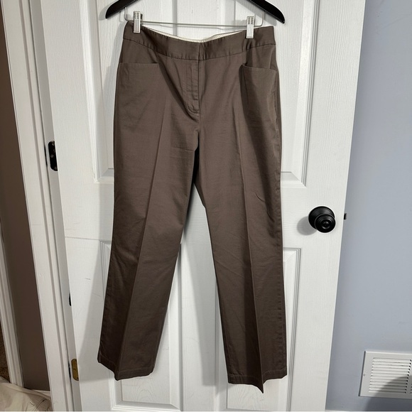 Chico's pants, size 1.5 (medium, 10) short brown pants, flowy - Picture 1 of 8